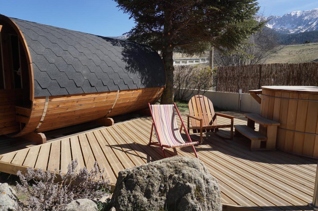 Willa Le Nordik Chalet 3Etoiles Sauna Privatif Jardin Saint-Pierre-dels-Forcats Zewnętrze zdjęcie